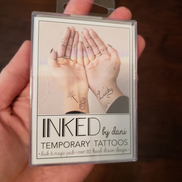 Inked by Dani Temporary Tattoos Luck & Magic Pack - Picture 1 of 8